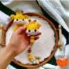 Giraffe Crochet Rattle Pattern - Handmade Baby Toy Tutorial