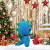 Dinosaur Crochet Pattern - Cute Festive Amigurumi Decoration