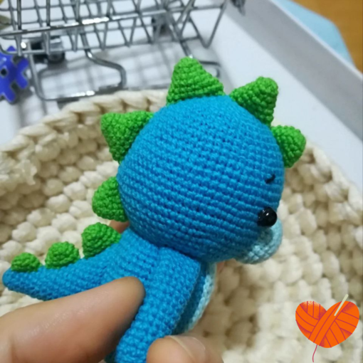 Dinosaur Crochet Pattern - Festive Amigurumi Tutorial | Yarntasy - Image 4