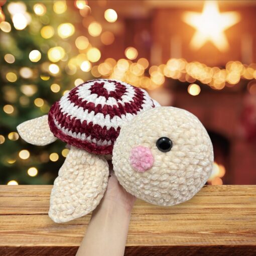 Festive Turtle Crochet Pattern - Fun & Easy Holiday Tutorial | Yarntasy - Image 4