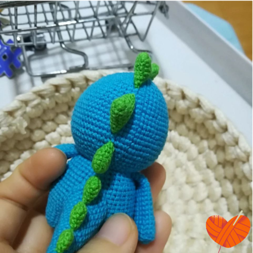 Dinosaur Crochet Pattern - Festive Amigurumi Tutorial | Yarntasy - Image 3