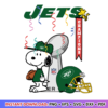 Snoopy Champions New York Jets NFL Football SVG design for fun and creative sports projects