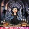 Harry Potter-inspired Witch doll crochet design