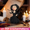 Harry Potter-inspired Witch doll crochet design