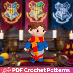 Handmade Ron Amigurumi - Perfect Wizard Gift for Holidays