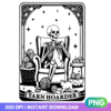 Unique Hoarder Tarot Card PNG for crochet enthusiasts