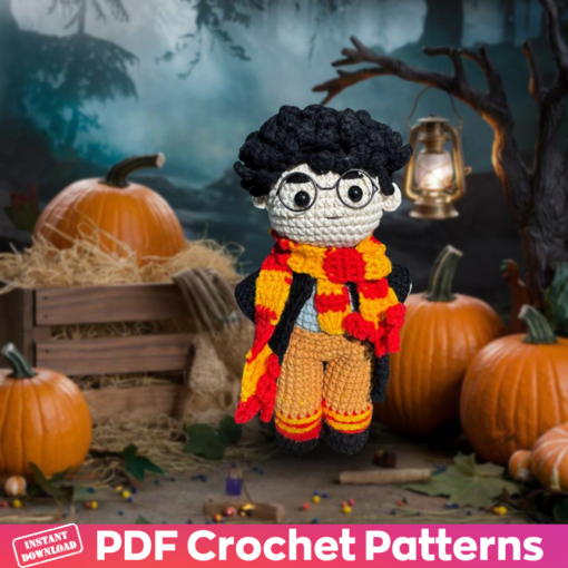 Harry Potter Amigurumi - Crochet Pattern for Wizard Gifts