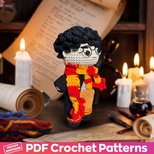 DIY Harry Potter Doll - Crochet Amigurumi Tutorial for Fans