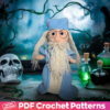 Dumbledore Crochet Pattern - PDF Wizard Doll Tutorial for Crafters