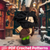 Rubeus Hagrid crochet pattern - Giant Wizard Doll